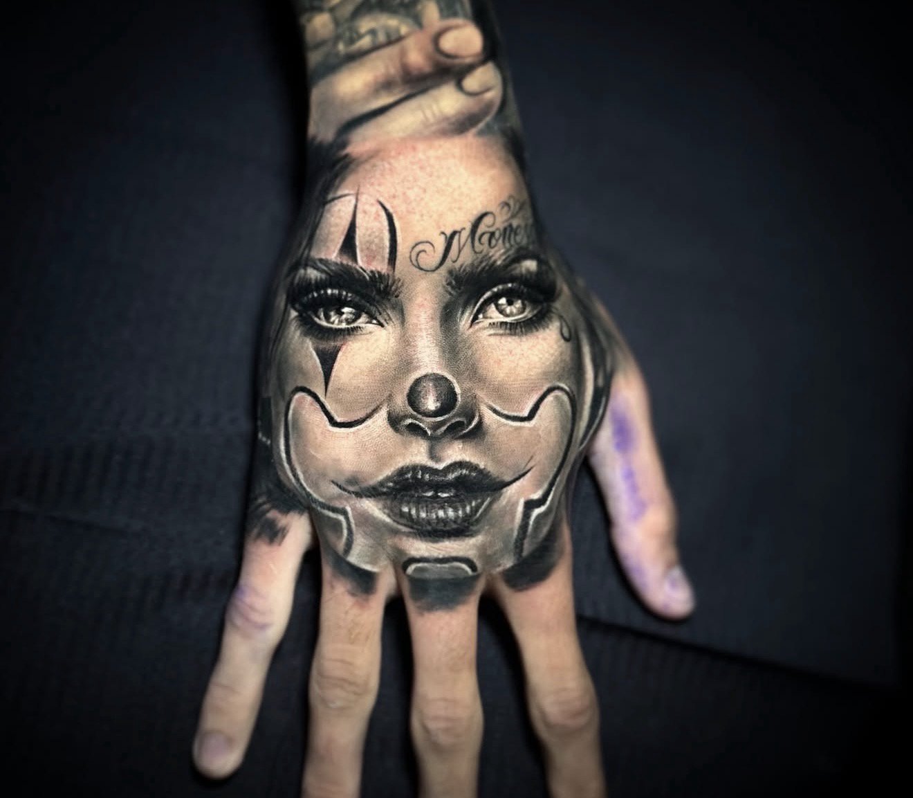 Clown Girl Hand